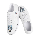 White Tiger Graphic Canvas Sneakers