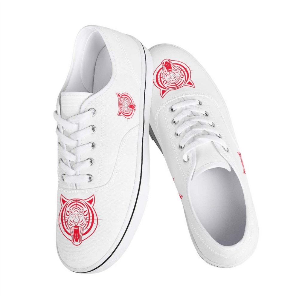 Crimson Tiger - Emblem Canvas Sneaks