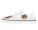 Tiger - Motif Canvas Low - Top Sneakers