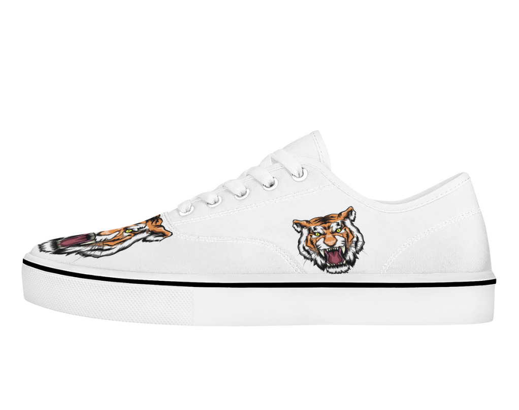 Vigorous Tiger - Roar Canvas Sneakers