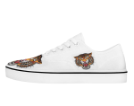 Fierce Tiger Tattoo - Art Canvas Sneakers